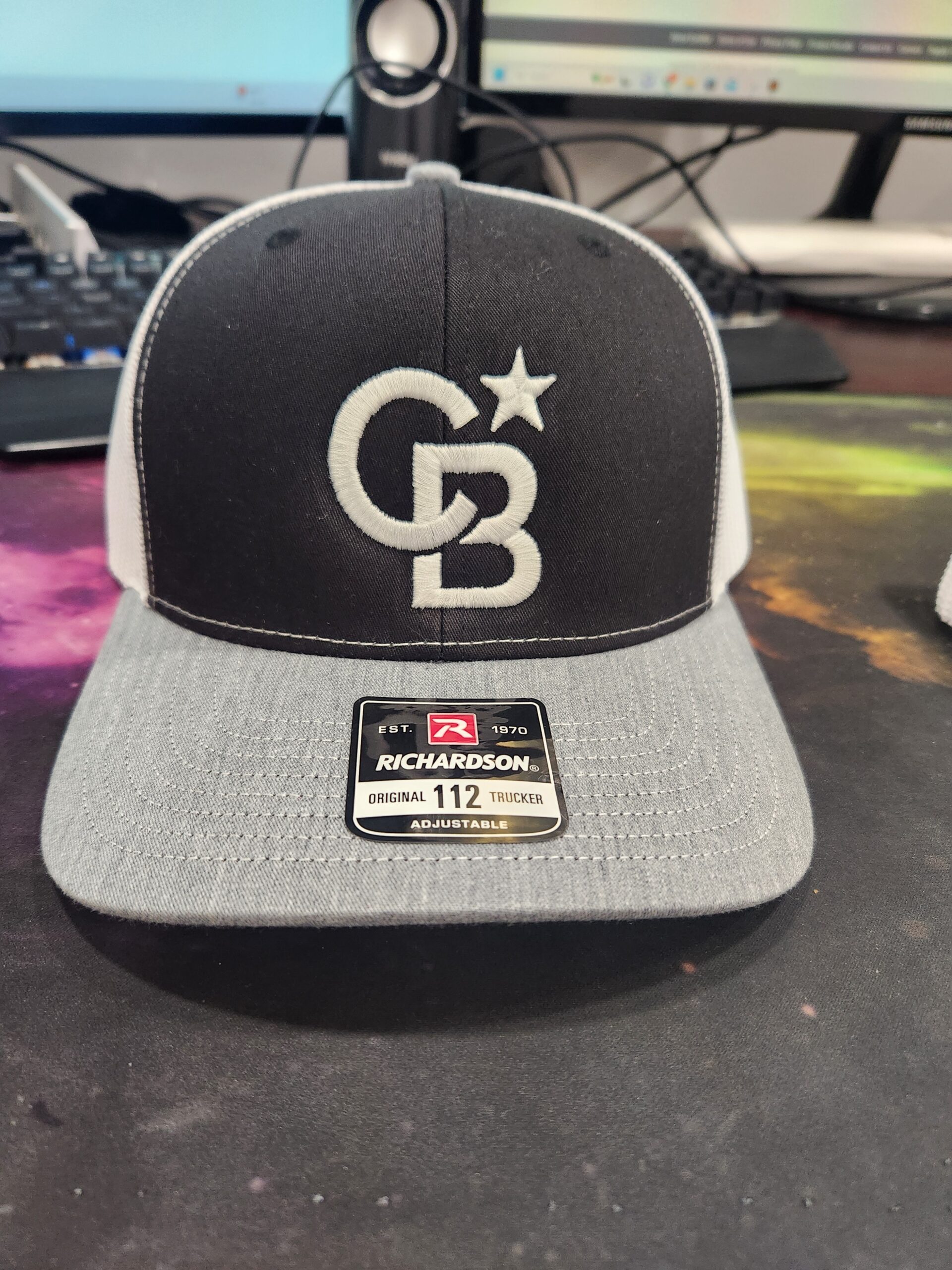 3D logo embroidery on a Richardson 112
