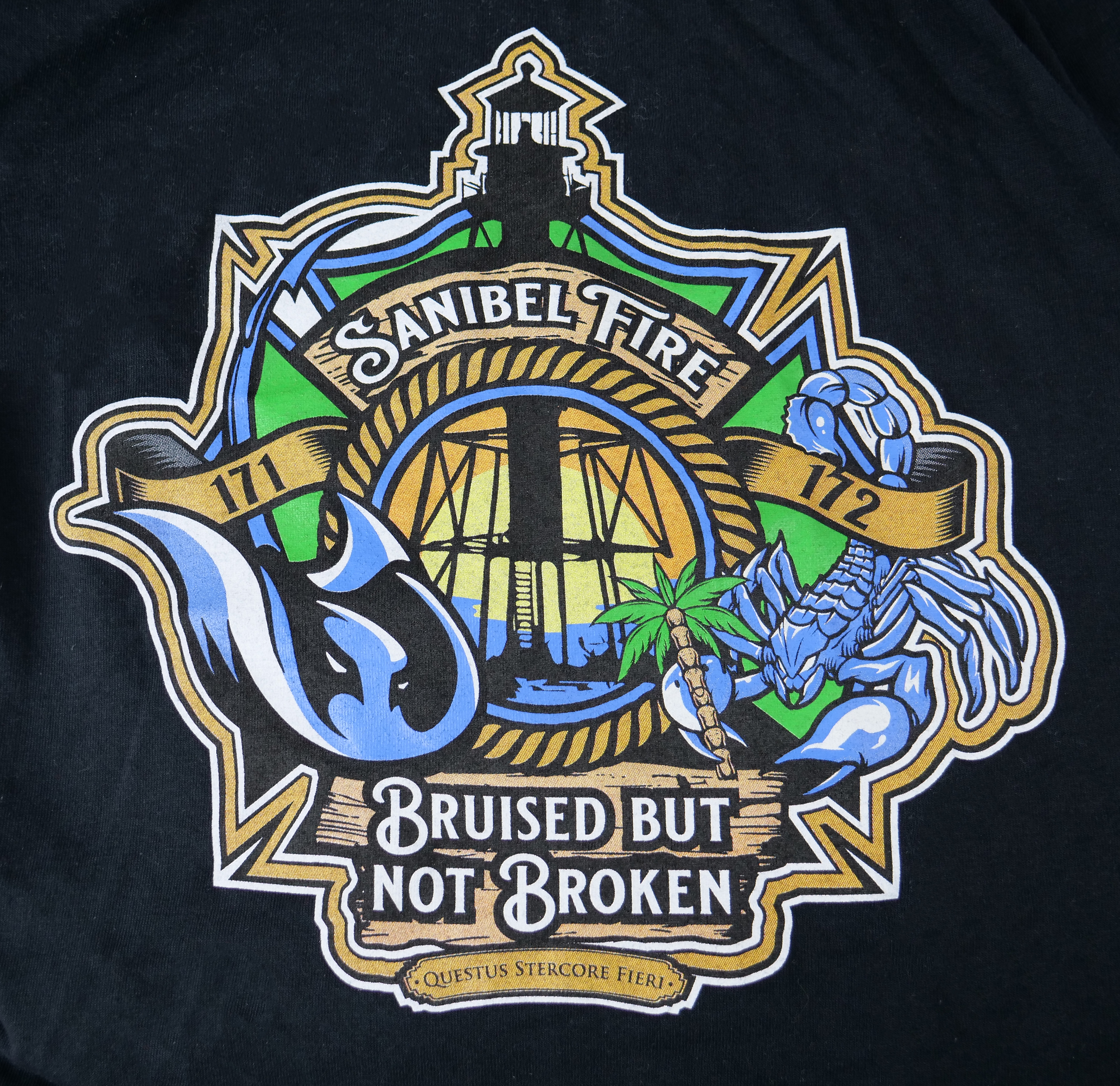 “Sanibel Fire — Bruised But Not Broken”
